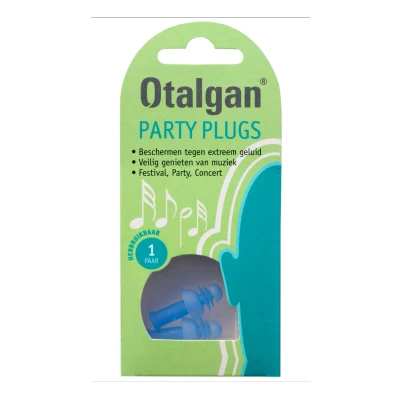 Afbeelding van 3x Otalgan Party Plugs 1 paar