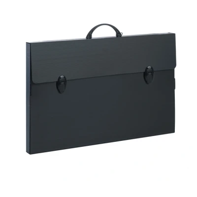Afbeelding van Tekenkoffer Favorit Every Line Total Black 735x520x50mm