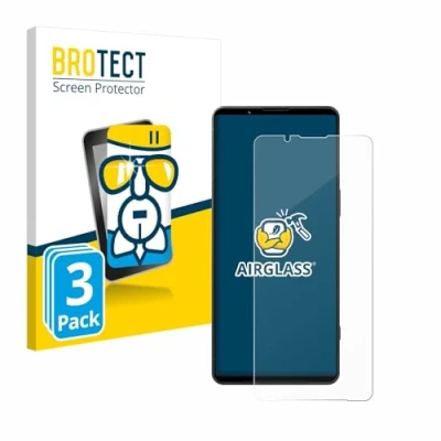 Afbeelding van BROTECT Screenprotector voor Sony Xperia 1 VI Folie Beschermfolie Beschermglas transparant (3 Stuks)