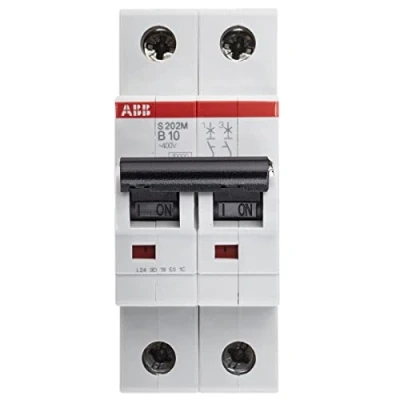 Afbeelding van ABB S202M B10 INSTAUTOMAAT 2P 10A B KAR