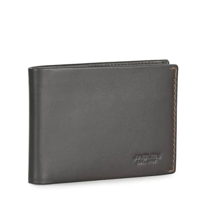Afbeelding van JASLEN Portemonnee Leer Heren Functioneel en Duurzaam Wallet For Men, Mens met Tijdloze, Bestendige Leer. RFID Portemonnee. 205686, Donkerbruin bruin