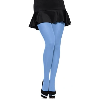 Afbeelding van Merry Style MS GB 162 Dames Panty 60 DEN Plus Size Grote maat Polyamide Blauw XXL