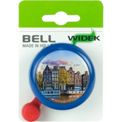 Afbeelding van Widek Bel met grachtenpand op kaart