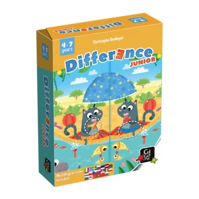 Afbeelding van Gigamic Difference Junior Breinbreker vanaf 4 jaar Een van de beste spellen 2016 voor 2 tot 6 spelers GIG GMDJ