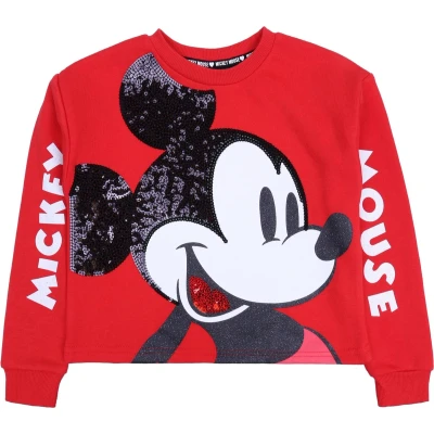 Afbeelding van Rood Mickey Mouse sweatshirt DISNEY