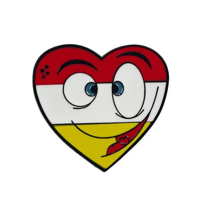 Afbeelding van Fjesta© Oeteldonk pin Hart met ogen