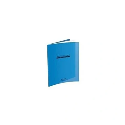 Afbeelding van Conquerant Cahiers Polypro, Monochromatisch, Blauw, 48 vel, Mat, Gelijnd papier, Softcover