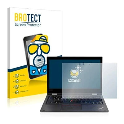 Afbeelding van BROTECT Screenprotector voor Lenovo ThinkPad L390 Yoga Folie Beschermfolie matte