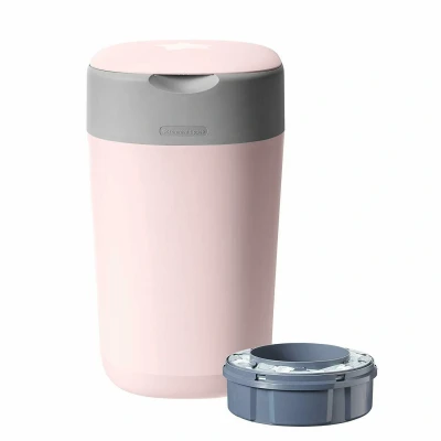 Afbeelding van Tommee Tippee Twist &amp; Click Gentle Pink Luieremmer 85100202 (eco)