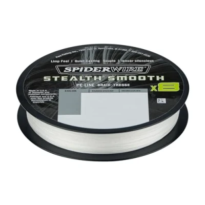 Afbeelding van Spiderwire Stealth Smooth 8 &#039;Translucent&#039; 0,23mm 300m Gevlochten lijn
