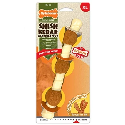 Afbeelding van Nylabone chews best Shish Kebab Alternative 23+ kg