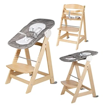 Afbeelding van Roba Born Up Little Stars Kinderstoel 2 in 1 Bruin