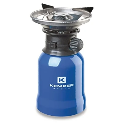 Afbeelding van Kemper Gaskooktoestel met windbescherming 2050 W Blauw