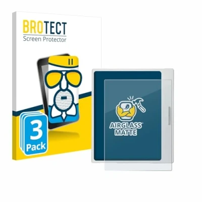 Afbeelding van BROTECT Screenprotector voor Onyx Boox Go Color 7 White Edition Folie Beschermfolie Beschermglas matte (3 Stuks)
