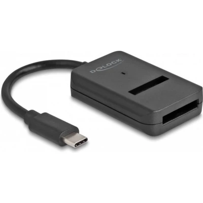 Afbeelding van Delock Combo Konverter für M.2 NVMe PCIe oder SATA SSD mit USB Type C