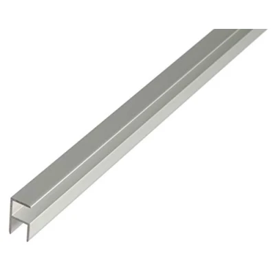 Afbeelding van Alberts 030661 hoekprofiel zelfklemmend aluminium, zilverkleurig geanodiseerd 1000 x 15,9 29 mm