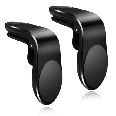 Afbeelding van Telefoonhouder voor in de auto, magneet, mobiele telefoon, ventilatie, smartphonehouder, iPhone, Samsung, Huawei, LG, enz., 2 stuks