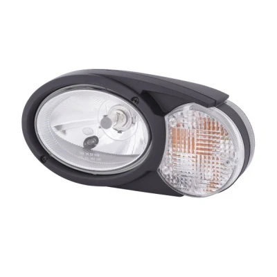 Afbeelding van HELLA VALUEFIT Halogeen Koplamp Combi 120 12V / 24V Referentiegetal: 12.5 ECE Helder glas Transparant Stekker: DEUTSCH stekker 6 polig links 1EB 996 167 031