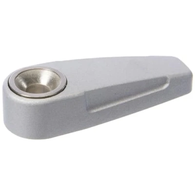 Afbeelding van HALDER 24100.0101 draaigreep, zilver, d1=M6