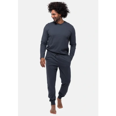 Afbeelding van mey NEO SET Pyjama, Heren, Maat: Medium, Grau