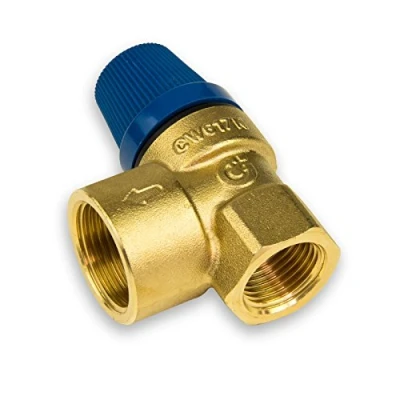 Afbeelding van CALEFFI VEILIGHEIDSKLEP SANITAIR 1/2 X 3/4 TUV