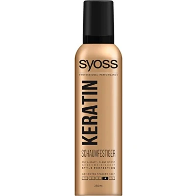 Afbeelding van Syoss Professional Performance Haarmousse Keratine 250ml