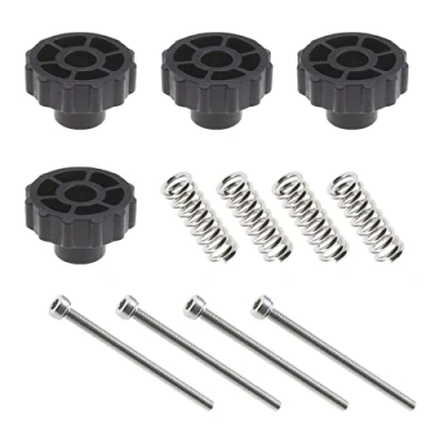 Afbeelding van 4 Set Hand Twist Nivellering Moer &amp; Hot Bed Spring M3x47,5 mm Schroef Aanpassing Kit voor de meeste 3D Printer Bed/Platform