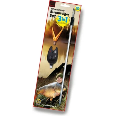 Afbeelding van Behr RedCarp Bite Indicator Set 3 in 1 Beetmelders