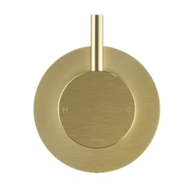Afbeelding van Hotbath Cobber Afbouwdeel Douchemengkraan Geborsteld Messing PVD CB131