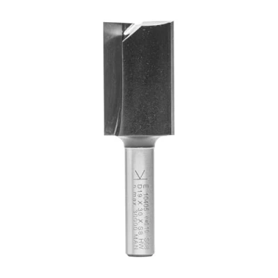 Afbeelding van ENT 10405 Groeffrees met in het staal aangeslepen boorsnede, Hardmetaal, Schachtdoormeter (S) 8 mm, Freesdoormeter (D) 19 NL 30 SL 32 GL 62 mm