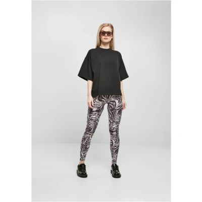 Afbeelding van Urban Classics Ladies Organic Heavy TEE Tshirt basic, Dames, Maat: XS, Black