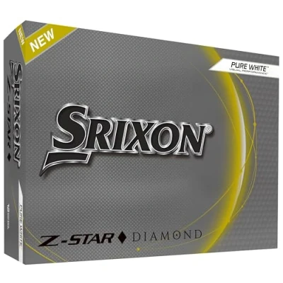 Afbeelding van Srixon Z Star Diamond Dozen Premium Golfballen Tourniveau Prestaties Urethaan 4 stuks Golfaccessoires en Golfgeschenken