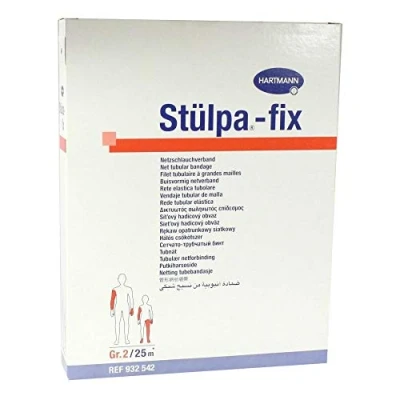 Afbeelding van Hartmann Stulpafix netverband nr.2 voet knie been (1 st)