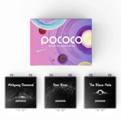 Afbeelding van Realistic Discs Galaxy for POCOCO Lite Star Projector Home Planetarium, 5k Ultra HD, 3 Pieces (Galaxy without Projector)