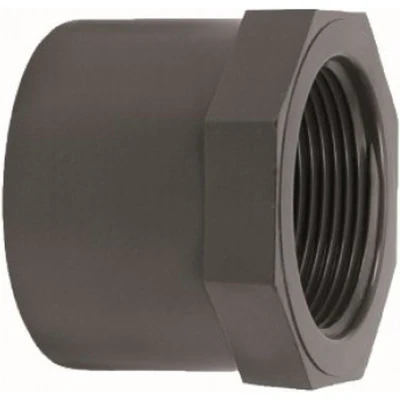 Afbeelding van Druk PVC lijmring 50mm x 3/4&quot; 16 bar
