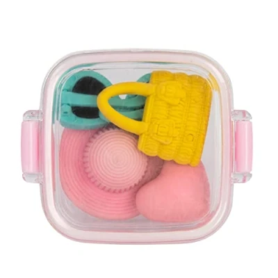 Afbeelding van Idena 20112 Gum in doos, 4 modeaccessoires