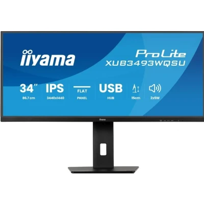 Afbeelding van iiyama iiya 34 L XUB3493WQSU B6 120Hz QHD IPS