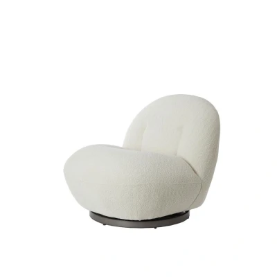 Afbeelding van Light &amp; Living Gumaca fauteuil bouclé crème Boucle