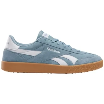 Afbeelding van Reebok Unisex Smash Edge Sneaker, Zachte leisteen/wit/kauwgom, 3.5 UK, leisteen witte kauwgom, 35 EU