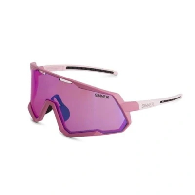 Afbeelding van Sinner Pace zonnebril Mat roze Fiets lens