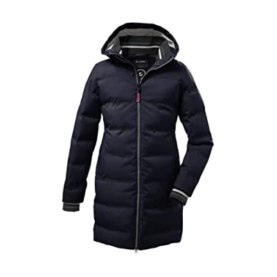 Afbeelding van killtec meisjes Winterjas/parka in donslook met capuchon KOW 196 GRLS QLTD CT, dark navy, 176, 38511 000