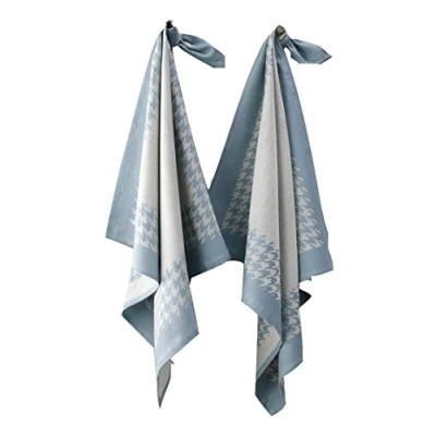 Afbeelding van Theedoeken De Witte Lietaer Pied Poule Oxyde (2 stuks)