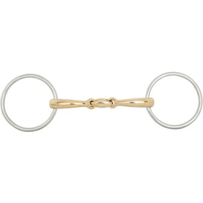 Afbeelding van BR Dubbel Gebroken Watertrens Soft Contact 14 mm 10,5 Goud