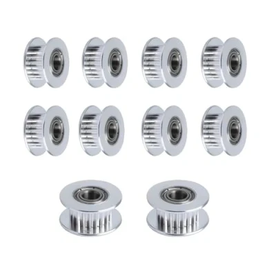 Afbeelding van BZ 3D GT2 timing Idler Pulley with 20 teeth, 5 mm bore for printers, 6 wide belts. (Pack of 10) (20 teeth 5mm drills)