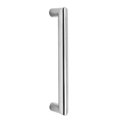 Afbeelding van Deurgreep 320mm recht 90 graden geborsteld RVS