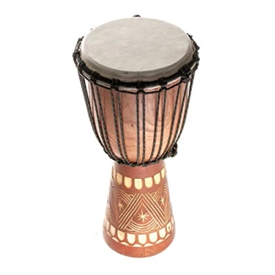 Afbeelding van 40cm Profi Djembe Trommel Bongo Guter Klang Handarbeit