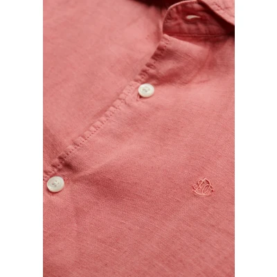 Afbeelding van Superdry Embroidered Vacation Overhemd, Heren, Maat: Small, Candy pink