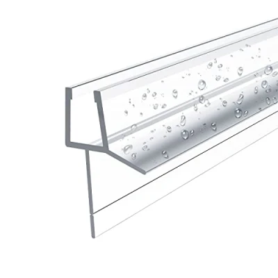 Afbeelding van EMKE Doucheafdichting, reserveafdichting, afdichtkeder voor 4 6 mm glasdikte, waterafstotend, 800 mm, douchecabine met afneembare afdichtingslip (hoogte 16 mm)