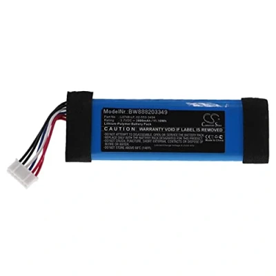 Afbeelding van vhbw Batterij compatibel met JBL Flip 3 SE, Stealth Edition, Essential luidspreker, luidspreker (3000 mAh, 3,7 V, Li polymeer)