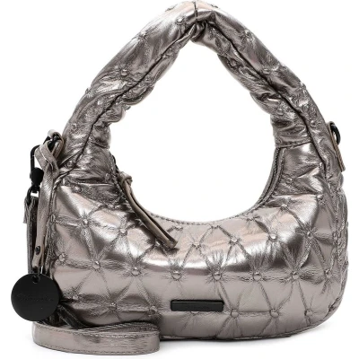 Afbeelding van Tamaris Schoudertas Handtas Caren Pouch Darksilver Zilverkleurig